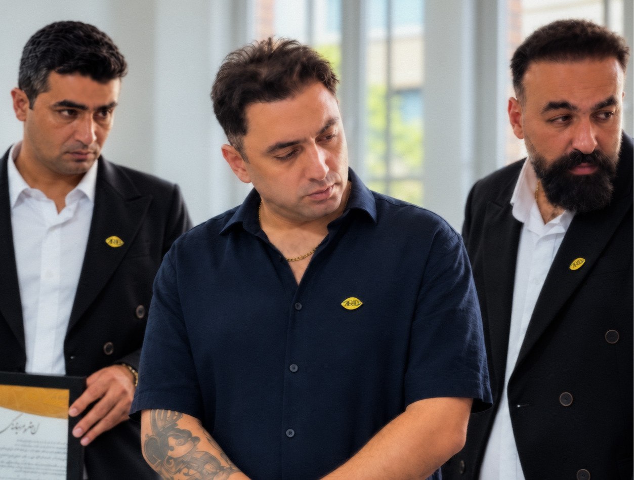 رئیس و نمایندگان در مراسم افتتاحیه پردیس میراث آراد